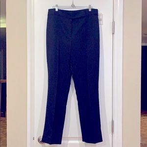 Tahari Navy Pin-Stripe Business Suit